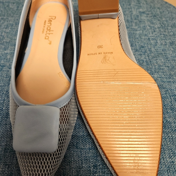 NWT Renatta Jop women shoes, baby blue color, size 8, made in Spain 🇪🇸 - Picture 2 of 7